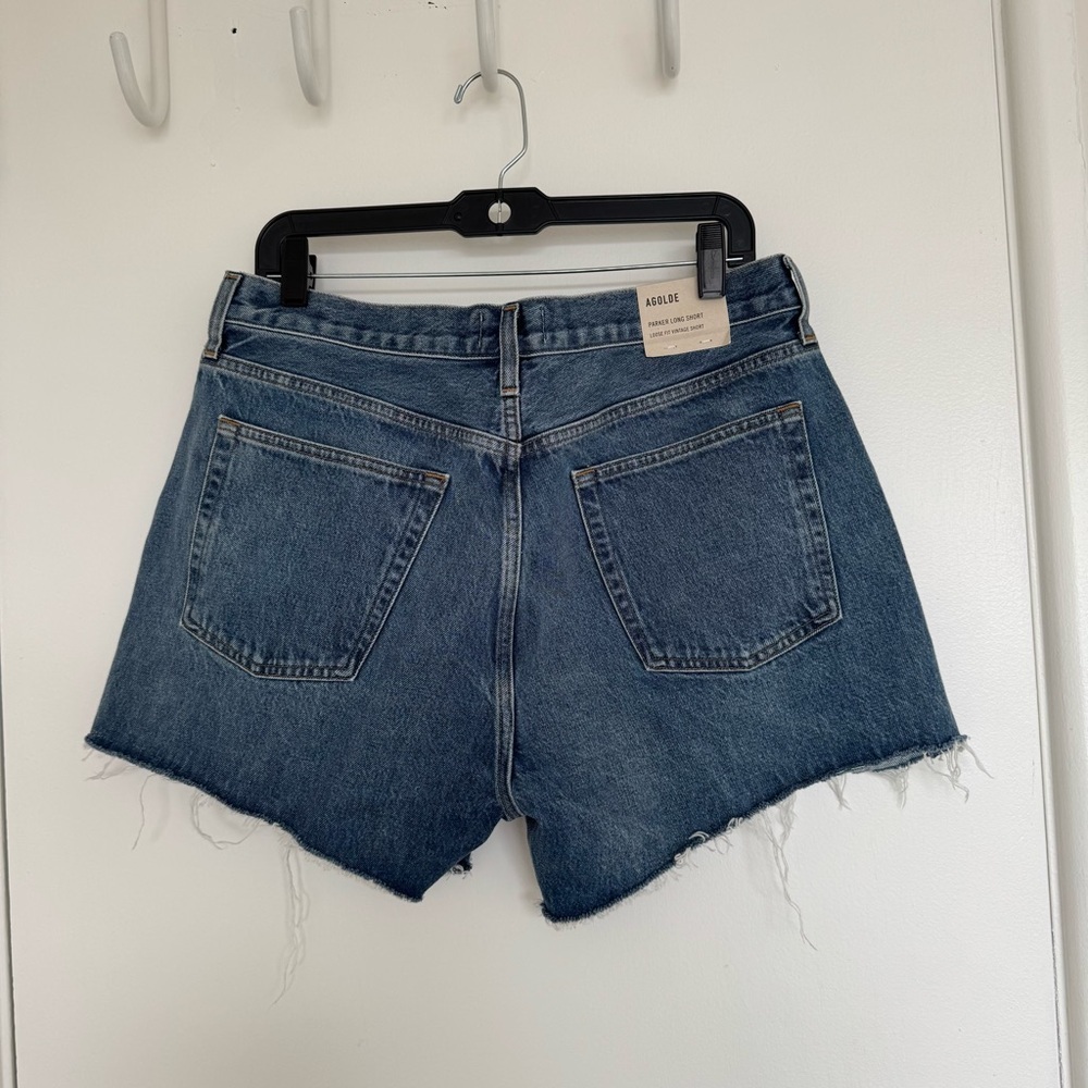 NWT AGOLDE Parker Long Vintage
Cut Off Loose Fit Shorts Size 31 - Picture 11 of 15